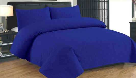 3PCS LUXURY  DOUBLE BEDSPREAD